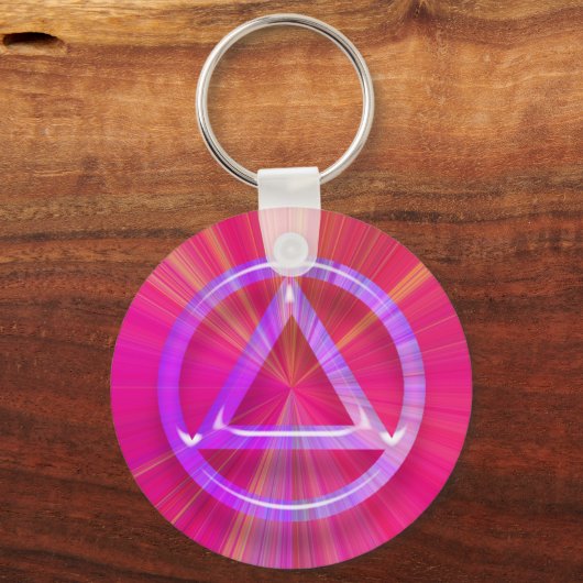 Erholung Sobriety Sober Schlüsselanhänger (Key Cha (Vorderseite)