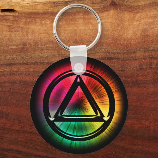 Erholung Sobriety Sober Schlüsselanhänger (Key Cha (Vorderseite)