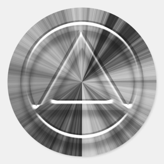 Erholung Sobriety Sticker (Vorderseite)