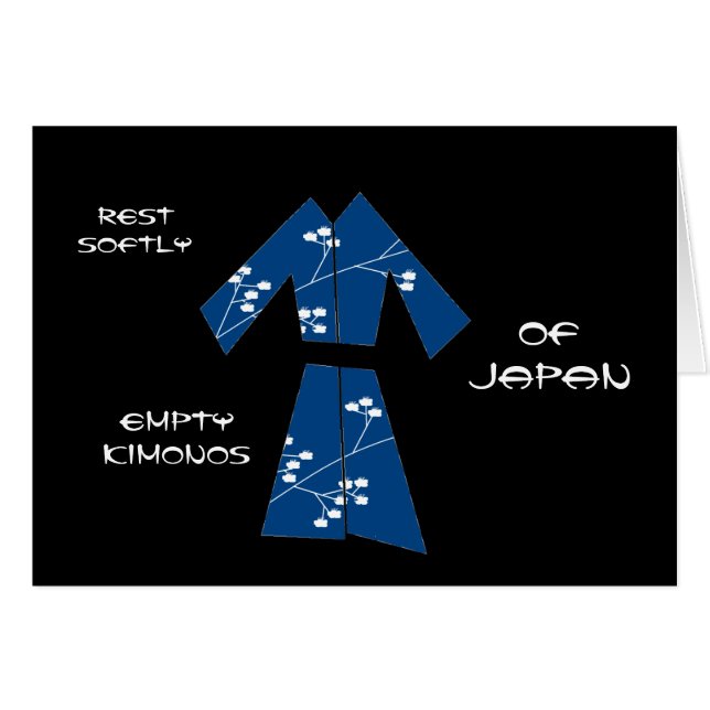ERHOLUNG SOFTLICH LEERE KIMONOS VON JAPAN (Vorderseite (Horizontal))
