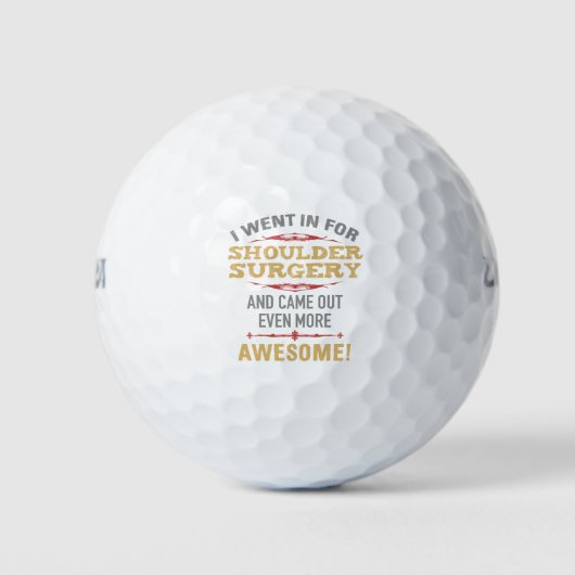 Erholung-Spaß der SchulterOperation Golfball (Vorderseite)