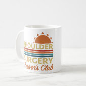 Erholung-Spaß der SchulterOperation Kaffeetasse (Vorderseite Links)