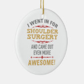 Erholung-Spaß der SchulterOperation Keramik Ornament (Rechts)