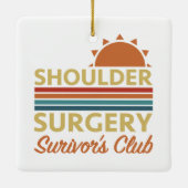 Erholung-Spaß der SchulterOperation Keramikornament (Rückseite)