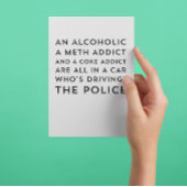 Erholung Spaß Sarcastic 12 Step Grußkarte