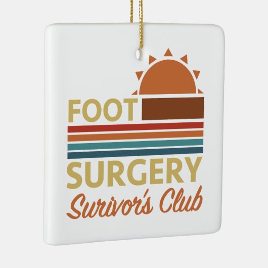 Erholung Spaß von Foot-Operation Keramikornament (Rechts)