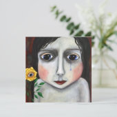 Erholung Surreal Art Förderung Karte (Stehend Vorderseite)