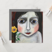 Erholung Surreal Art Förderung Karte (Vorderseite/Rückseite Beispiel)