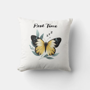 Erholung Time Sleepy Butterfly Kissen