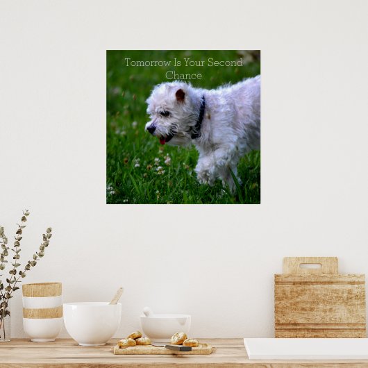 Erholung Tomorrow Poster (Küche)