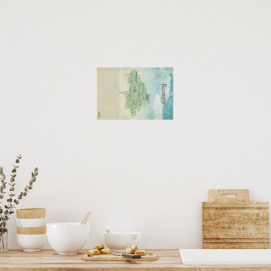 Erholung Tree Poster (Küche)