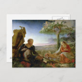 Erholung über den Flug nach Ägypten, 1805-6 Postkarte (Vorne/Hinten)