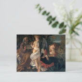 Erholung über den Flug nach Ägypten durch Caravagg Postkarte (Stehend Vorderseite)