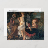 Erholung über den Flug nach Ägypten durch Caravagg Postkarte (Vorne/Hinten)