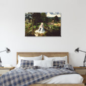 Erholung über den Flug nach Ägypten Leinwanddruck (Insitu (Schlafzimmer))
