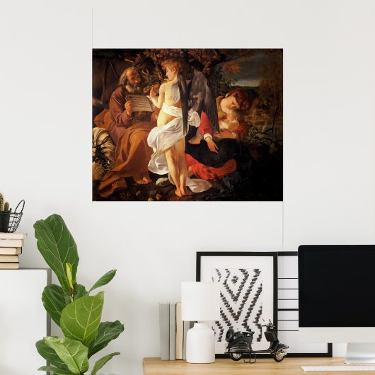 Erholung über den Flug nach Ägypten Poster (Heimbüro)