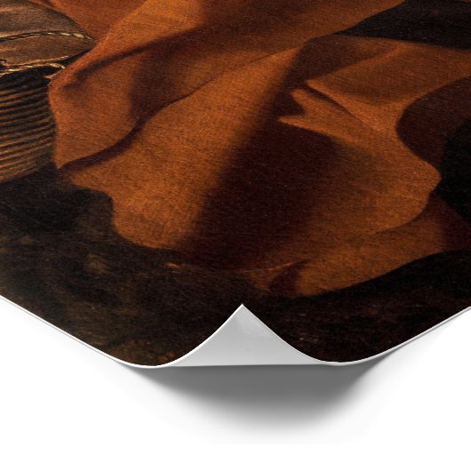 Erholung über den Flug nach Ägypten Poster (Ecke)