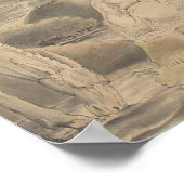 Erholung über den Flug nach Ägypten Poster (Ecke)