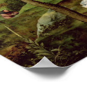 Erholung über den Flug nach Ägypten Poster (Ecke)