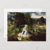 Erholung über den Flug nach Ägypten Postkarte (Vorne/Hinten)