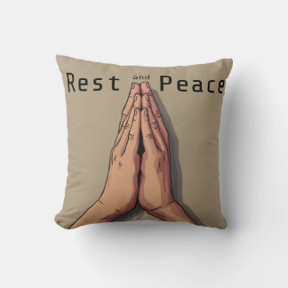 Erholung und Frieden Namaste Pillow Kissen