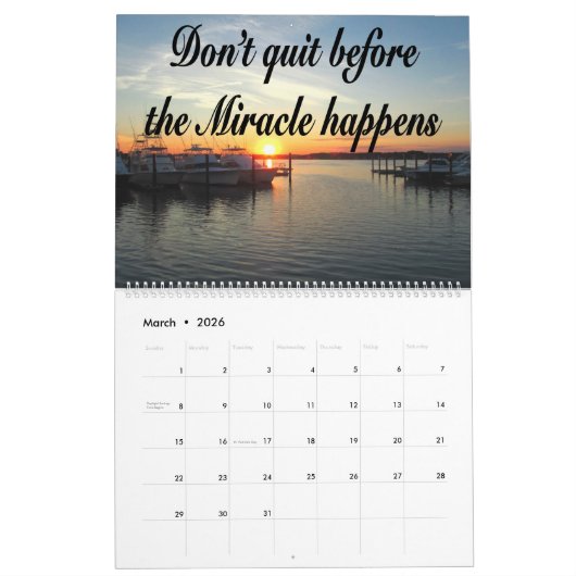 ERHOLUNG UND INSPIRATIONELLE QUOTEN KALENDER (Mär 2026)