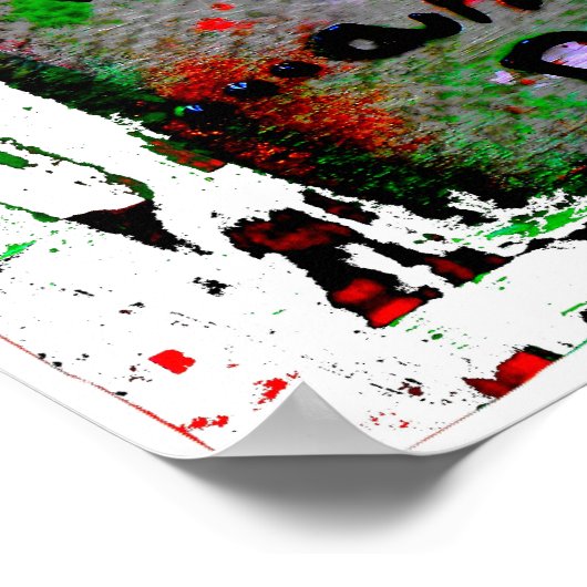 Erholung und laufender Prozess Poster (Ecke)