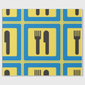 Erholung unterbricht das Signieren von Wrapper Geschenkpapier (Flach)