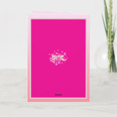 Erholung Up Kleiner Ballerina Magical Get Well Wel Karte (Rückseite)