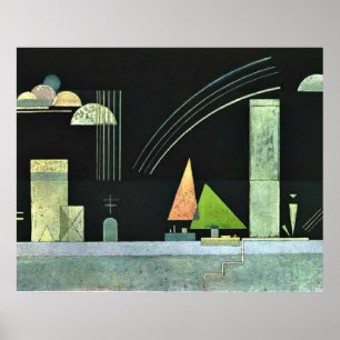 Erholung von Kandinsky Poster
