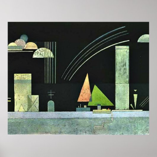 Erholung von Kandinsky Poster (Vorne)