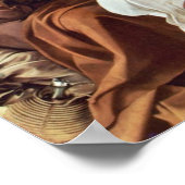 Erholung von Michelangelo Merisi über Ägypten Poster (Ecke)