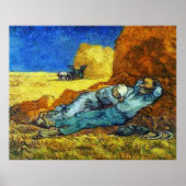 Erholung von Work Vincent van Gogh Poster (Vorne)