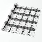 Erholung Wunder, Schwarz und Weiß Geschenkpapier (Ungerollt)
