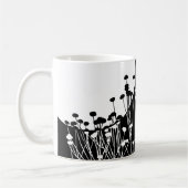 Erholung Wunder, Schwarz und Weiß Kaffeetasse (Links)