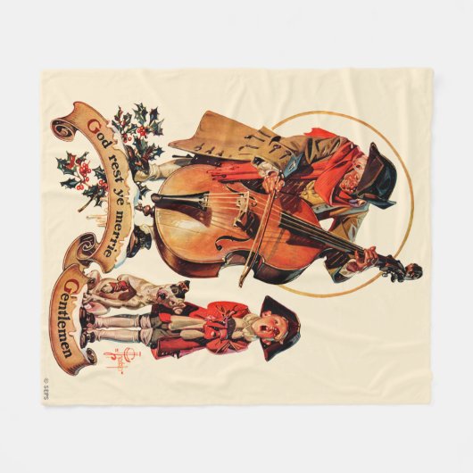 Erholung Ye Merrie Gentlemen Fleecedecke (Vorderseite (Horizontal))