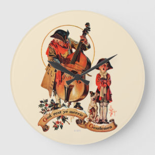 Erholung Ye Merrie Gentlemen Große Wanduhr