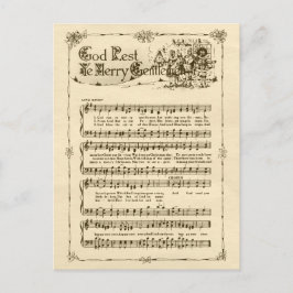 Erholung Ye Merry Gentlemen CC0604 Postcard Feiertagspostkarte