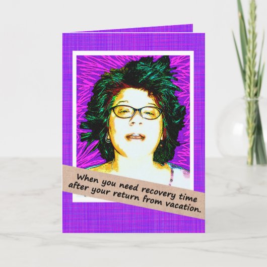 Erholung-Zeitkarte benötigen Karte (Vorderseite)