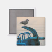 Erholungen von Schiffskörpern am Anker | Choshi Magnet (Vorderseite/Rückseite)