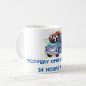 Erholungs-Fahrzeug-personalisierte Tasse (Vorderseite Links)