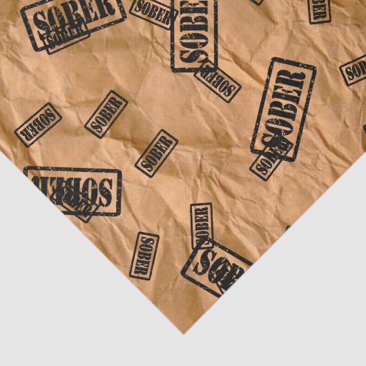 Erholungs-Nüchternheits-nüchternes Seidenpapier (Ausschnitt)