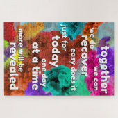 Erholungs-Slogan-Puzzlespiel Puzzle (Horizontal)