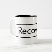 Erholungs-Tasse Zweifarbige Tasse (Vorderseite Links)