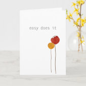 Erholungsgrußkarte Karte (Gelbe Blume)