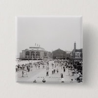 Erholungsorttouristen auf Esplanade