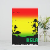 Erholungsrasta Briefpapier (Stehend Vorderseite)