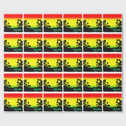 Erholungsrasta Geschenkpapier (Flach)