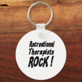 Erholungstherapeuten Rock! Schlüsselanhänger (Vorderseite)