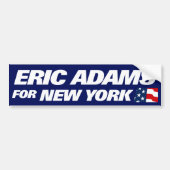 Eric Adams for New York Mayor 2025 Autoaufkleber (Vorne)